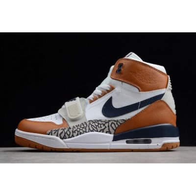 Nike Erkek Jordan Legacy 312 Beyaz / Lacivert Basketbol Ayakkabısı Türkiye - M0N156QE